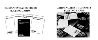 Screenshot from the Humanity Hates Trump complaint